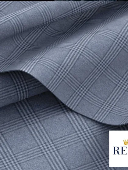 A beautiful checked fabric from Reda, an Italian mill known for its exceptional craftsmanship. This is perfect for creating a statement suit or jacket.