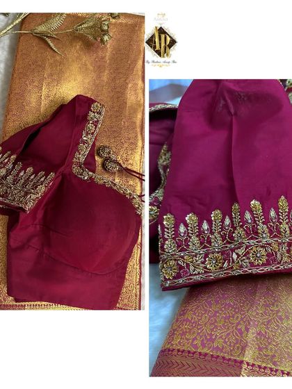 Arulaa by Rashmi Anoop Rao - Custom Bridal & Occasion Wear for Women Bridal Blouse Masterpieces photo 45