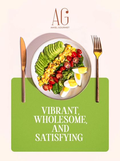 A bowl full of color, crunch, and clean eating. My Cobb Salad, with avocado, corn, tomatoes, and egg, is your go-to for a fresh and satisfying start to the week.