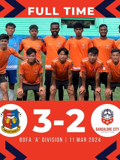 A narrow 3-2 defeat after a hard-fought game. We learn from losses and come back stronger.