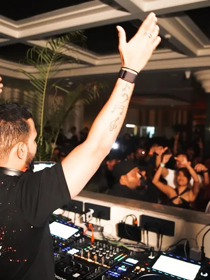 Putting the magic into Mercii, one of my favorite clubs in Mumbai. I love controlling the vibe and keeping the dance floor packed.