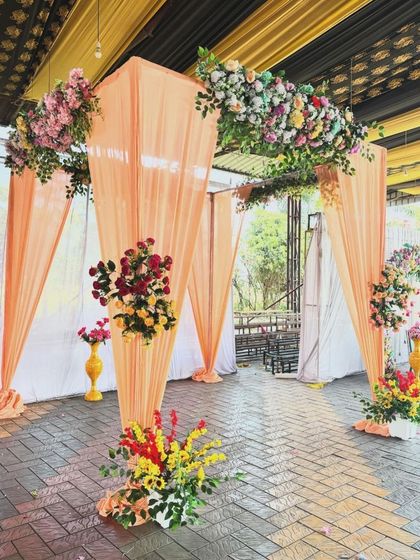 Nirvana Event and Decor - Wedding Planning & Thematic Decoration Vibrant Haldi & Mehendi Ceremonies photo 101