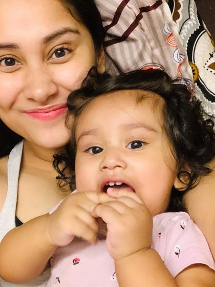 A sweet selfie with my daughter. These are the candid, everyday moments I will cherish forever.