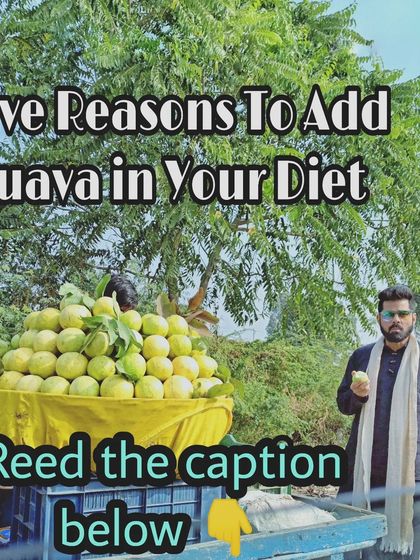 Here are five great reasons to add guava to your diet. It's packed with more vitamin C than oranges, has a low glycemic index for blood sugar control, and contains magnesium to help relax your muscles and combat stress.