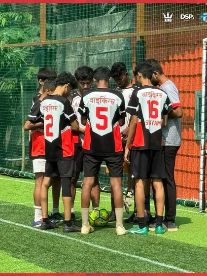 Game plans and dreams, all in one circle. The team huddle is where we become one unit.