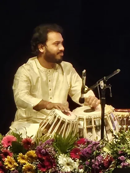 More photos from the Taal Chakra concert in Pune with flautist S. Akash. The joy of creating music together is evident in these pictures.
