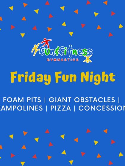 Fun & Fitness - Ninja & Obstacle Course Training Friday Fun Nights & Special Events photo 7