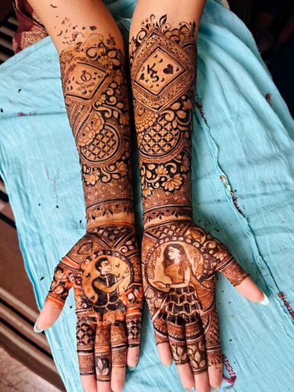 Dinesh Mehandi Arts - Bridal & Wedding Mehendi Bridal Storytelling & Portraits photo 37