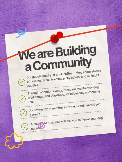 PawsnCollars - Pet-Friendly Café Our Story & Our Promise photo 3