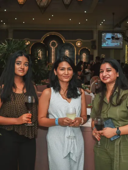 Friends gather for a memorable night at Roxie, sharing drinks and making memories.
