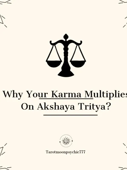 Why does your karma, good or bad, get multiplied on the day of Akshaya Tritiya? This series explains the spiritual significance of this incredibly auspicious day.