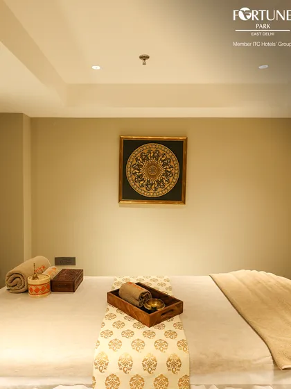 Another perspective of my treatment room, where the focus is on comfort and tranquility. The space is designed to be a personal haven for your wellness journey.