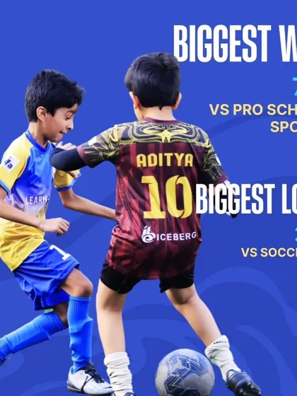 A look at the U9 team's biggest win (7-1) and biggest loss (2-4), key learning experiences for our youngest players.