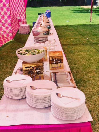 A full buffet setup for a 3-day wedding catering event. I provide comprehensive services for multi-day functions, including breakfast, lunch, and high tea, ensuring consistent quality throughout.
