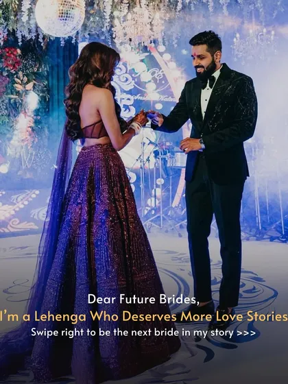 I believe every beautiful outfit deserves more than one love story. This is the core of what I do: giving gorgeous lehengas a second, third, and fourth chance to shine.