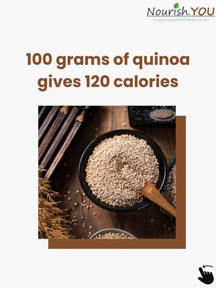Did you know 100 grams of quinoa has only 120 calories? This fact highlights why it's a fantastic superfood for weight loss, offering high protein and fiber in a low-calorie package.
