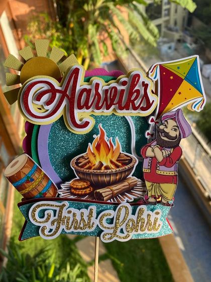 The Party Glitter - Custom Cake & Party Decorations Handmade Shaker & 3D Toppers photo 7