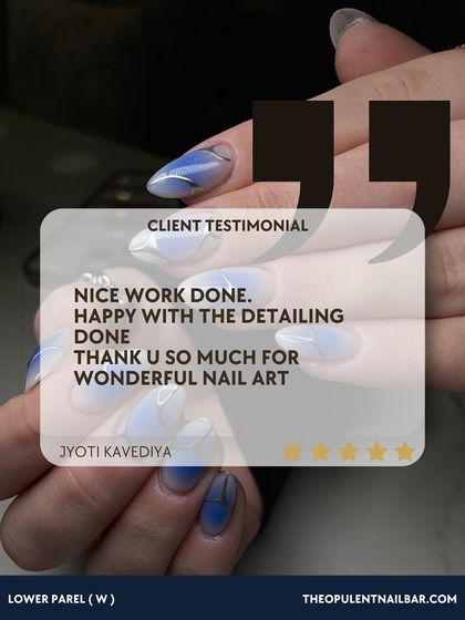 "Happy with the detailing done." The details are my favorite part. Thank you for appreciating them.