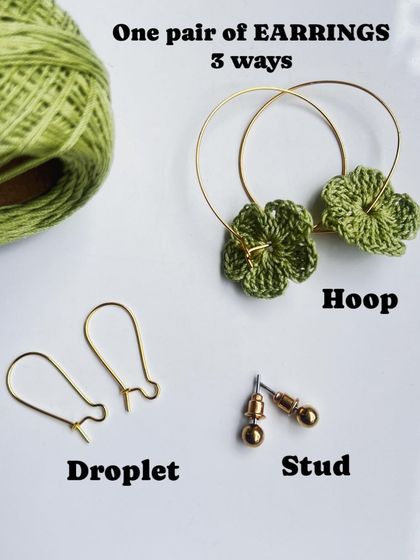 Busy Needles by Utpala Viswanath - Custom Crochet Fashion & Accessories Crochet Jewelry photo 11