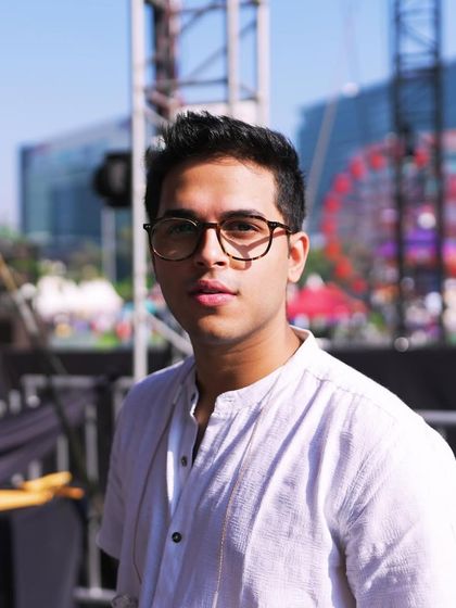 A photo I took from the stage at Zomaland. I love looking out and seeing everyone enjoying the performance. Thank you for making my day.