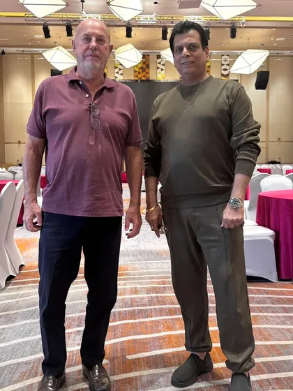 Our program is built on a foundation of global recognition and leadership. Here I am with the visionary leader of World Karate, WKF President Mr. Antonio Espinos, in China. This network ensures our athletes have a legitimate and respected pathway to the world stage.