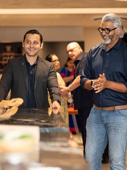 Happy faces at our anniversary celebration. Our success is built on the trust and support of our clients and the design community.