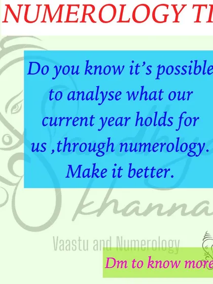 Did you know we can use numerology to see what your current year holds for you? By calculating your personal year number, we can anticipate challenges and opportunities, and I can provide simple remedies to help you make the year better.