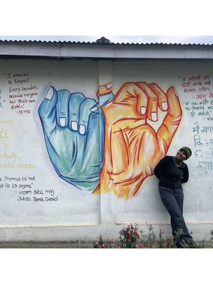 Anupama - Custom Artwork & Murals Murals with a Message: Art for Communities & Schools photo 17