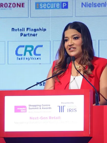 Speaking at the Shopping Centre Summit & Awards. I am passionate about the retail industry and it shows in my hosting.