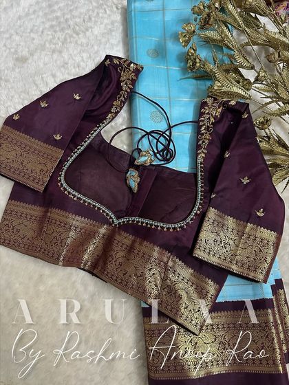 Arulaa by Rashmi Anoop Rao - Custom Bridal & Occasion Wear for Women A Kaleidoscope of Blouses photo 14