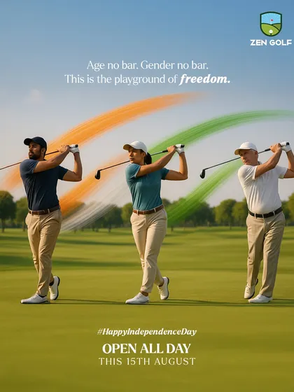 I believe golf is for everyone. Here, there are no barriers of age or gender. It's a playground of freedom where everyone is welcome to discover the joy of the game.