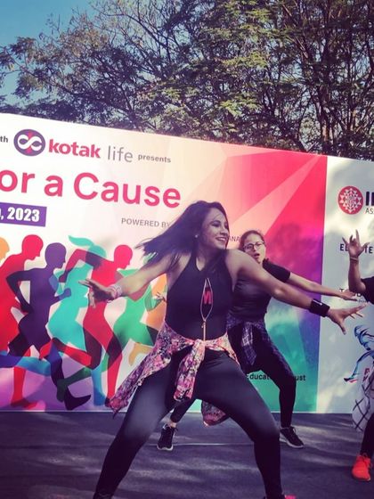 A day to remember at the "Run for a Cause" event. Leading a warm-up with my favorite team for my favorite people, all while supporting a great cause, is what makes my work so fulfilling.