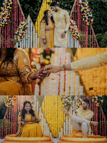2Bonds - Wedding Photography & Films The Haldi Glow: A Celebration of Joy photo 3
