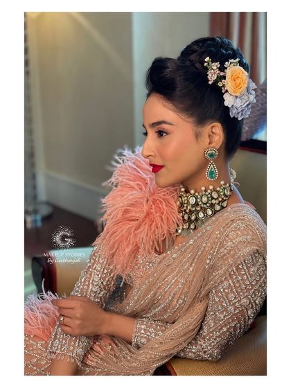 Geethanjali Venkatesh - Special Occasion Makeup Regal Reception & Sangeet Glam photo 36