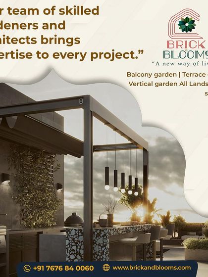 Our team of skilled architects and gardeners brings a wealth of expertise to every project. We offer a full range of landscaping services, including balcony, terrace, and vertical gardens, to create beautiful and functional outdoor spaces.