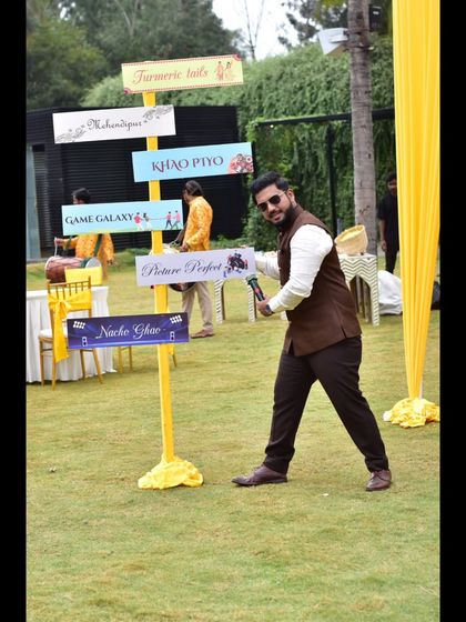 Emcee Pramod - Wedding Emcee & Host The Emcee In Action photo 60