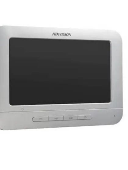 This is an indoor monitor for a Hikvision video door phone system. I install these high-quality screens that give you a clear view of your visitors and allow you to unlock the door with a button.