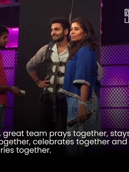 A great team prays together, stays together, celebrates together, and even cries together. This picture captures a moment of collaboration and focus with my team, the foundation of our success.