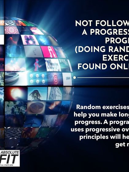 Random exercises found online won't lead to long-term progress. We emphasize the importance of following a structured, progressive program designed to help you achieve specific results.
