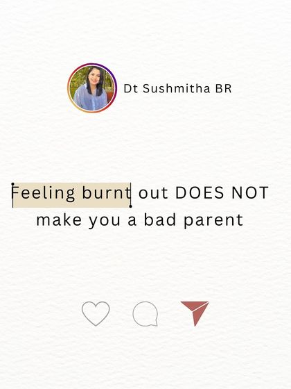 Feeling burnt out does not make you a bad parent. It makes you a human who needs rest and support. You are the best parent for your child.