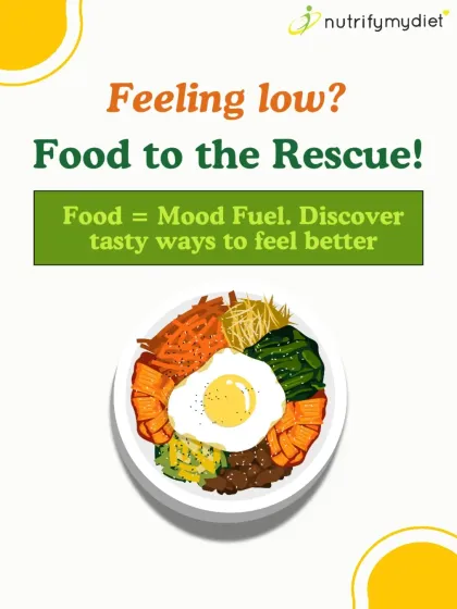 Food to the Rescue! Feeling low? Your food can be powerful mood fuel. Discover tasty and simple ways to eat for a better mood.