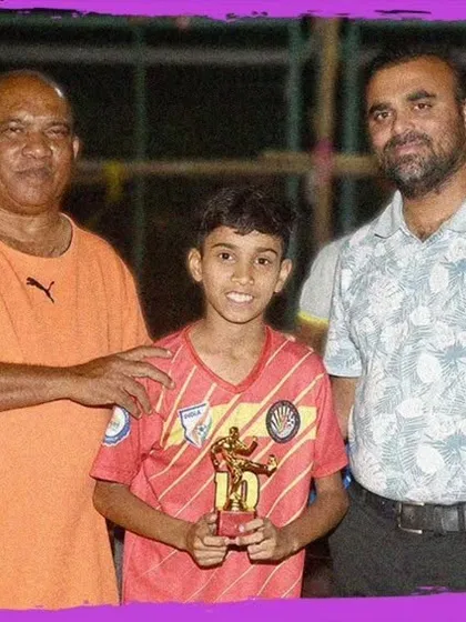 Shreyansh Pandey's impressive goal tally made him the Top Scorer for the Under-15s at the GenNext Football Tournament.
