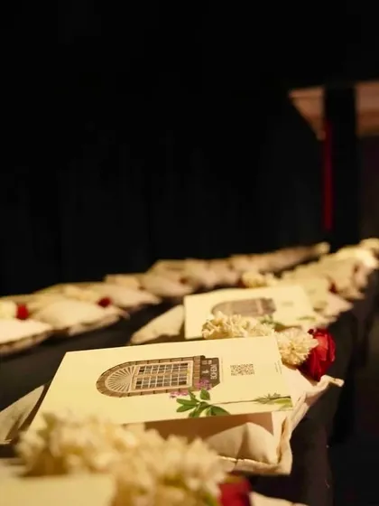 Even the guest seating for Kunal Rawal's show included floral details. I believe in extending the design narrative to every corner of the space, ensuring a cohesive experience for the audience from the moment they arrive.
