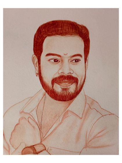 Sharan Ediga - Custom Portrait Art Blood Portraits: Your Story in Art photo 63