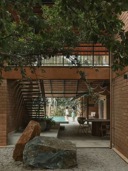 Studio 4A - Residential Architecture & Design Villa Maati: An Earthy Farmhouse Retreat photo 4