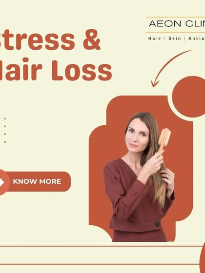 Stress and hair loss are closely linked. We can help you understand the connection and find solutions to manage both.