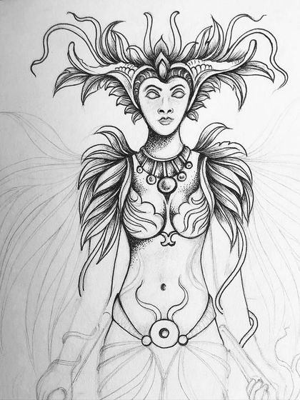 Ankita Bhattacharya - Tattoo Design Goddesses & Guardians photo 16