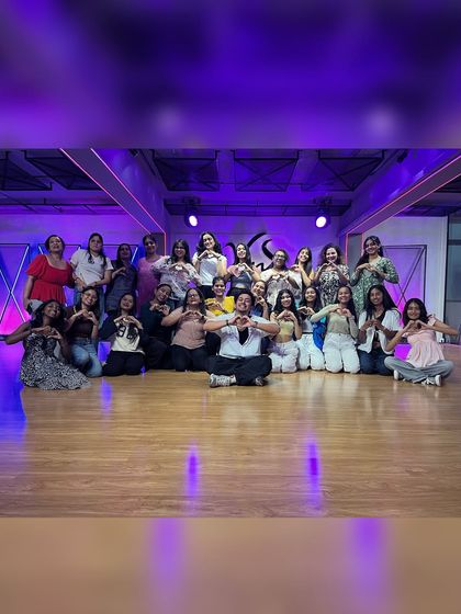 Another group photo, another room full of happy dancers. The energy and camaraderie in our studio are what make every class special.