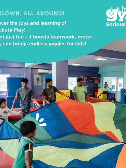 Parachute play is a cornerstone of our parties, a vibrant activity that fosters teamwork and develops motor skills. It’s a perfect example of how we blend physical activity with social learning and endless giggles.