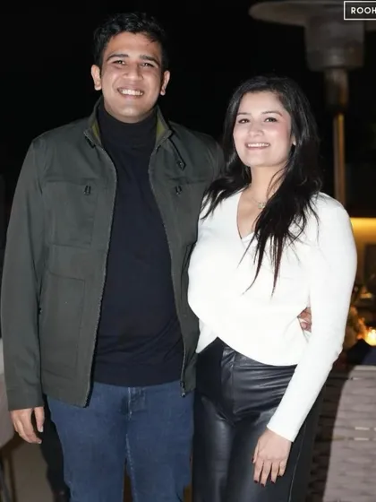 Cozying up on a cool evening. The warm ambiance of our terrace makes it an ideal spot for couples to enjoy a memorable meal and each other's company.